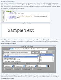 css3 - Where is the "CSS preview" and "CSS Style Builder" in ...
